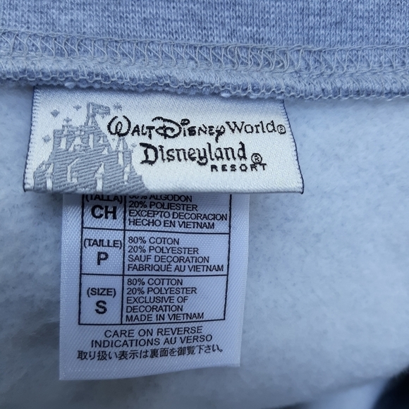 🌟 Disneyland Resort Sweatshirt Bag Backpack Mickey - Picture 3 of 3